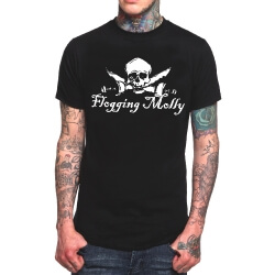 คุณภาพ Flogging Molly Rock Tshirt