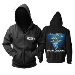 Kalite Hayal Dragons Hoodie Bize Hard Rock Punk Rock Tişörtü