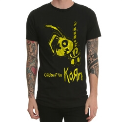 Qualité Korn Heavy Metal Rock Band Tshirt Noir