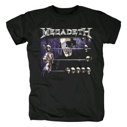 T-shirts de qualité Megadeth Us Metal Rock