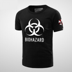 Qualité Resident Evil Mens T-shirt rouge