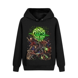 Quality Rings Of Saturn Necro Hooded Sweatshirts Metal Music Hoodie