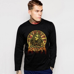 T-shirt Slipknot à manches longues de qualité pour les jeunes