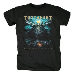 T-shirts med kvalitet i testament Metal Rock T-shirt