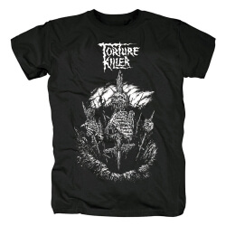 Phobie de tueur de torture de qualité t-shirts t-shirt en métal