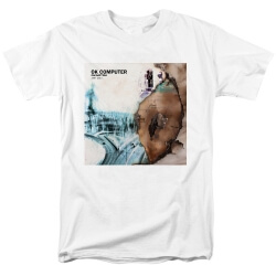 Radiohead Ok Ordinateur T-shirt Oknotok Chemises Rock