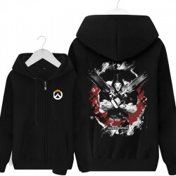 Reaper overwatch jas voor mens Black Sweatshirt