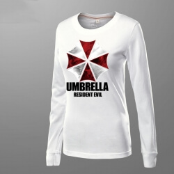 Kadınlar için Resident Evil Umbrella Corporation T-shirt