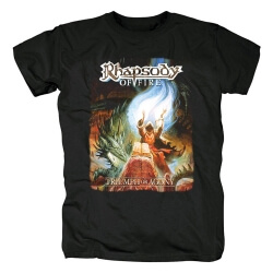 Rhapsody-Triumph oder Qual-T-Shirt Italien-Metallband-Hemden