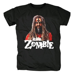 Camiseta Rob Zombie Band Metal Rock Tshirts