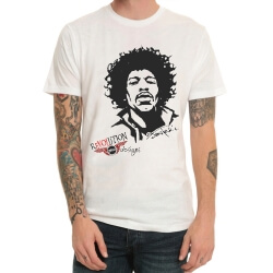 Ban nhạc rock Jimi Hendrix áo thun 