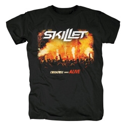 Tee shirt Skillet Tee shirt Rock Band