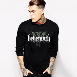 Behemoth T-Shirt Ufficiale 'Morning Star Rises' - Nuovo Logo - Taglie Uomo - Colore Nero