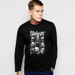 Rock Music Team Slipknot Long Sleeve Tshirt