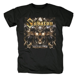 Sabaton Tee Shirts Sweden Hard Rock Black Metal T-Shirt
