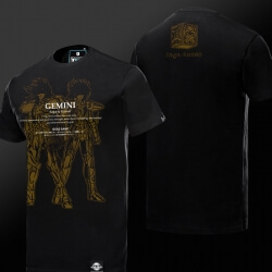 Tshirt dos Gêmeos de Seiya do Saint