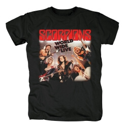 Scorpions Band Tees Germany Metal Rock T-Shirt