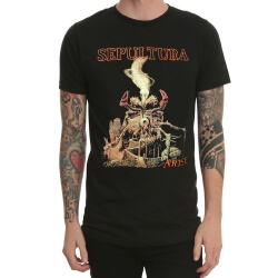 Sepultura BrazilianヘビーメタルロックTシャツ