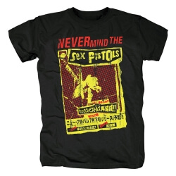 T-shirt britânico do punk rock da faixa dos pistolas