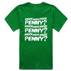 Sheldo Knock Penny Tshirt Big Bang Theory Shirts