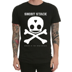 Short Heavy Metal T Shirt Rock Tee