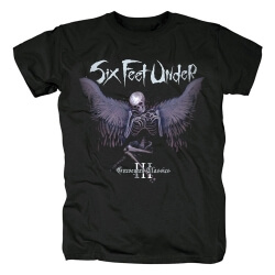 Six Feet Under Band Tee Shirts Metal Rock T-Shirt