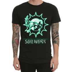 Gençlik için Soilwork Band Rock T-Shirt