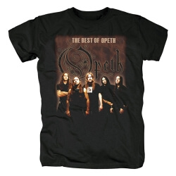Tricou cu bandă Opeth bandă din metal negru din Suedia