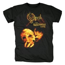 Tricou Opeth Band Suedia Cămăși din metal negru