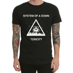 System Of A Down Metallic Rock Print Tee Shirt