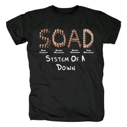 Maglietta Hard Rock Us System Of A Down Tee Shirts