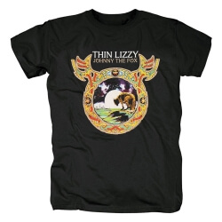 Thin Lizzy T-Shirt Irlande Rock Band Chemises