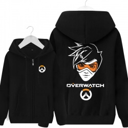 Tracer Hooded Sweatshirt Merch Gifts For Overwatch Fans