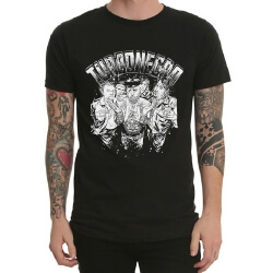 Turbo Negro Band Tee Black Mens Rock Tshirt