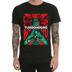 T-shirt Rock Negro Rock T-shirt noir en métal lourd