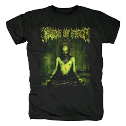 T-shirt britannique de punk noir en t-shirt Cradle Of Filth