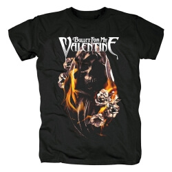 Uk Bullet For My Valentine Band T-Shirt Hard Rock Shirts