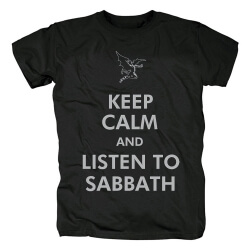 Uk Hard Rock Tees T-shirt Sabbat Noir