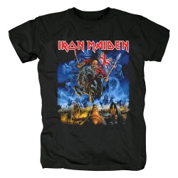 Uk Iron Maiden T-Shirt Metal Punk Rock Band Graphic Tees