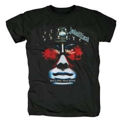 T-shirt unica Judas Priest in metallo Rock Tees nel Regno Unito