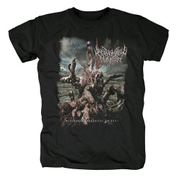 Ukaldelig ubøjelig ruination Idiosyncratic Chaos T-shirt Hard Rock Band Grafiske T-shirts