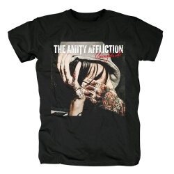 Unique The Amity Affliction T-Shirt Young Bloods Chemises Metal Hard Rock