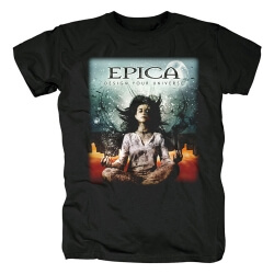 Unique Epica Band Tees Netherlands Metal Punk Rock T-Shirt