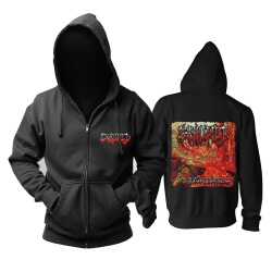 Benzersiz Exhumed Slaughtercult Hoody Metal Müzik Kapşonlu