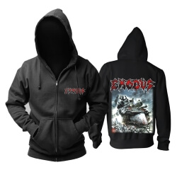 Hoodie unic Exodus Hoody Regatul Unit din Metal în Rock Rock