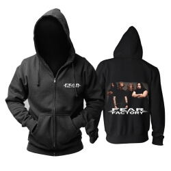 Unique Fear Factory Hoodie Metal Punk Sweat Shirt