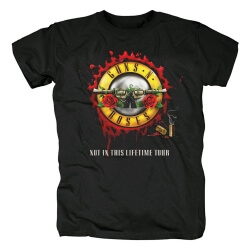 T-shirt Unique Guns N 'Roses Chemises Us Punk Rock Band