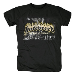 T-shirt original da faixa de Hatebreed nós camiseta