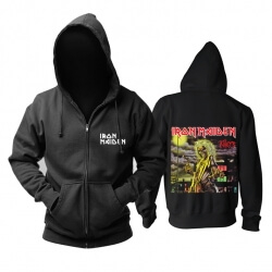 Felpa con cappuccio Rock in metallo unica Iron Maiden Hoody