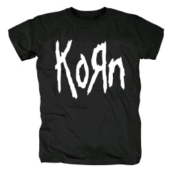 독특한 Korn 티셔츠 캘리포니아 하드 록 셔츠
